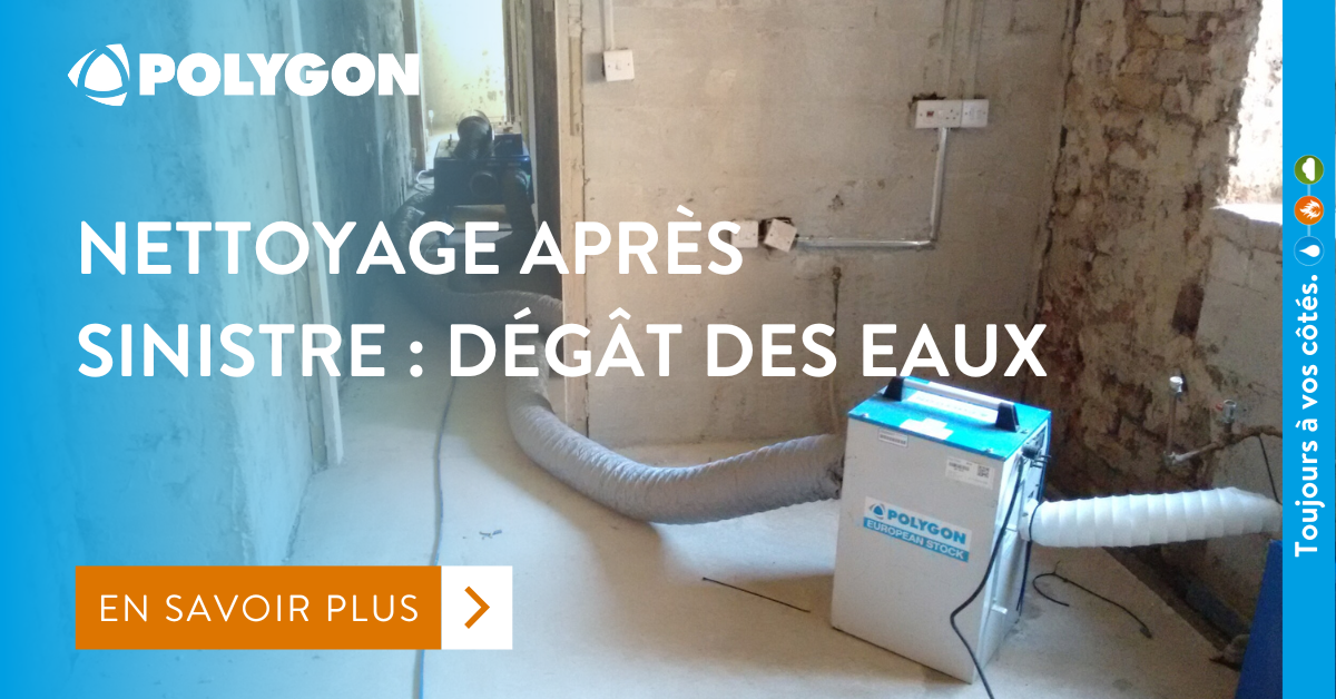 Nettoyage après sinistre : dégât des eaux - Polygon Group