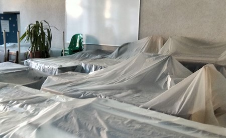 Les équipes de Polygon France de Lyon sont intervenues suite à un incendie