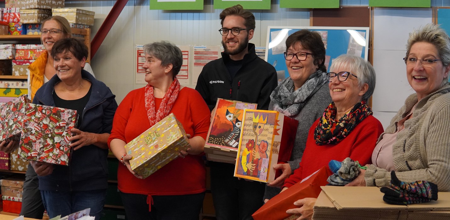 POLYGON Deutschland unterstützt erneut Weihnachtsaktion für Kinder in Not 