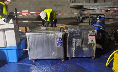 Décontamination d’une plateforme logistique en Bretagne