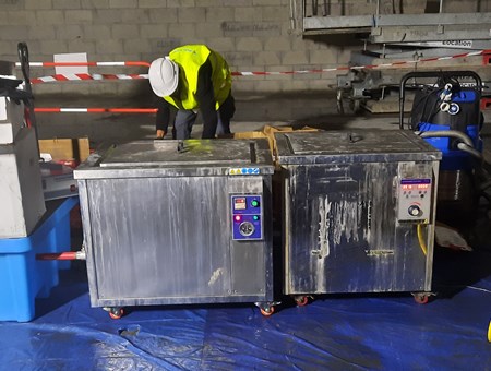 Décontamination d’une plateforme logistique en Bretagne