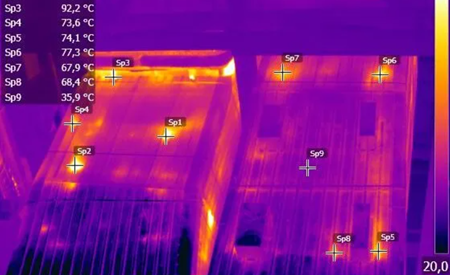 Infra Rouge dans les Caraïbes