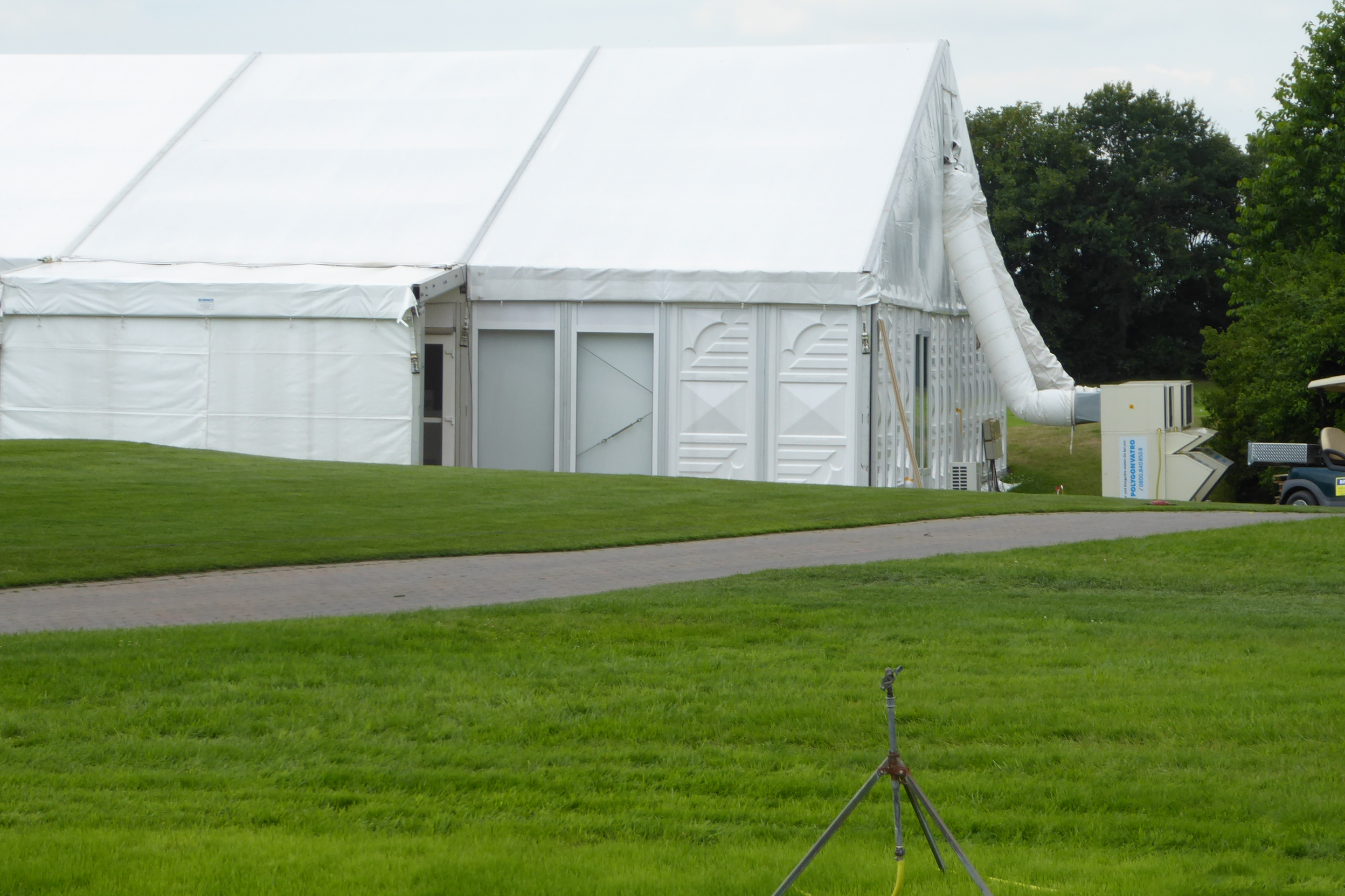 Keeping guests cool at the prestigious BMW International Open golf tournament in Germany