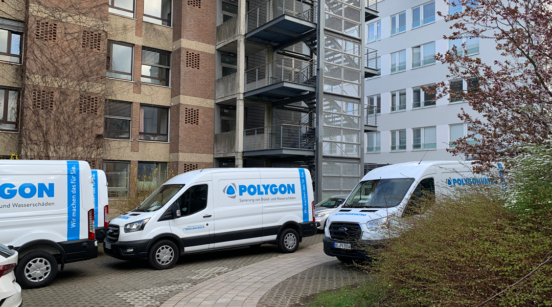 Wasserschaden im Ärztehaus: POLYGON Deutschland verhindert Betriebsunterbrechungen