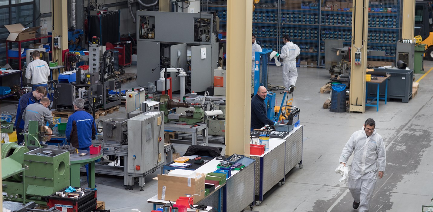 Technische Zentren für die Instandsetzung von Anlagen und Maschinen