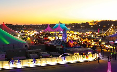 Klimatisierung und Beheizung des Tollwood-Festivals