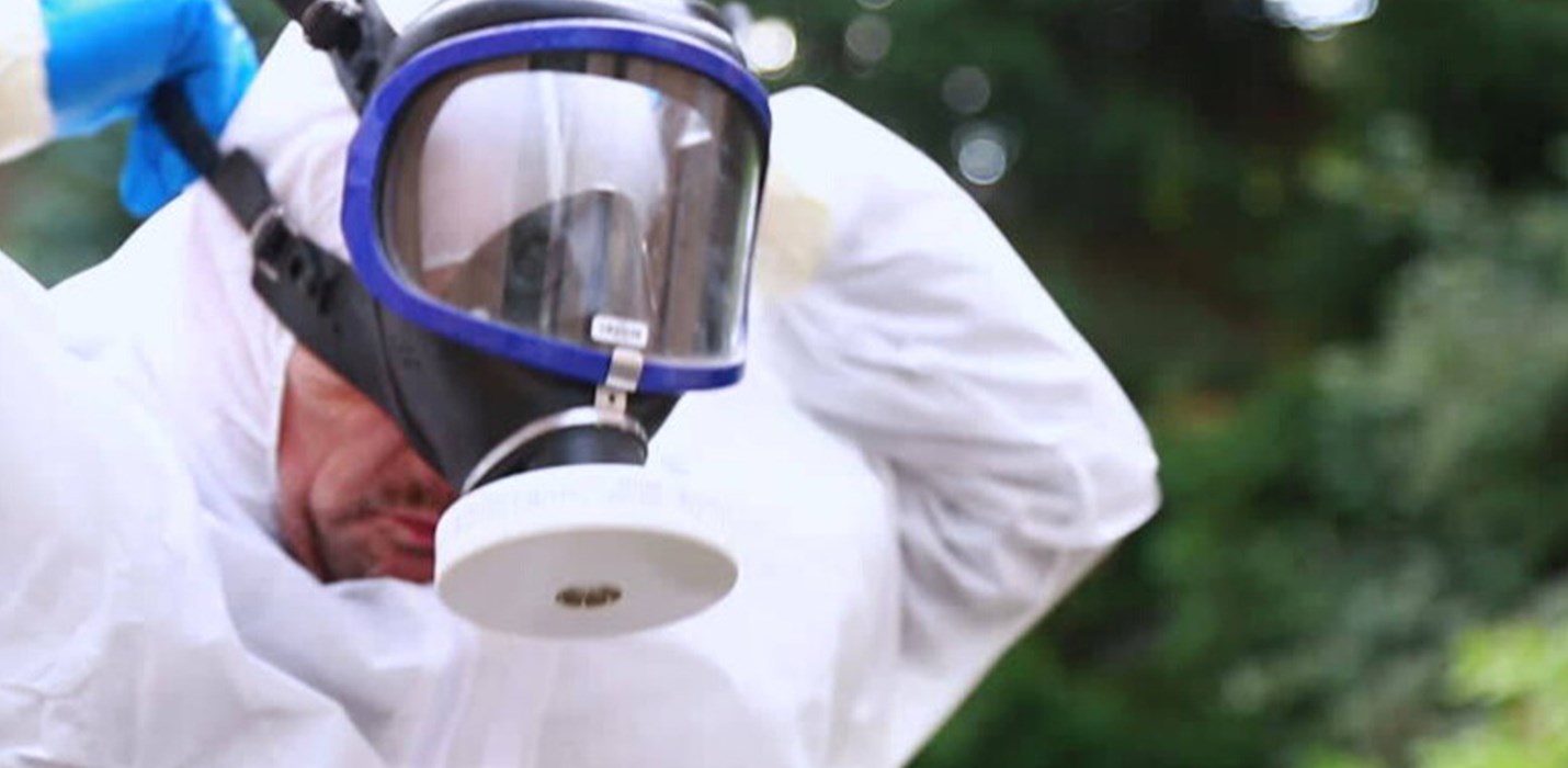 Désinfection – en utilisant les techniques les plus récentes.