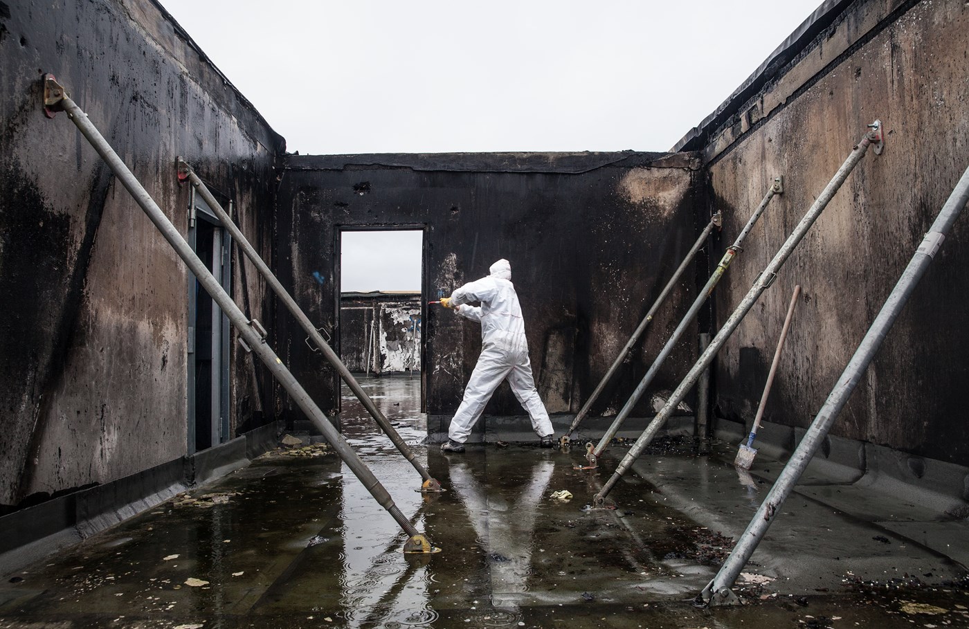 Processus de Restauration des Dommages par Incendie