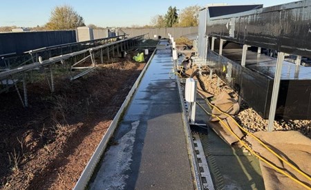 Non-Destructive Leak Detection on a New School's Green Roof