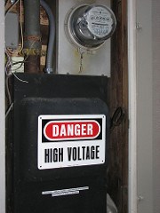 In case of flooding, call a professional