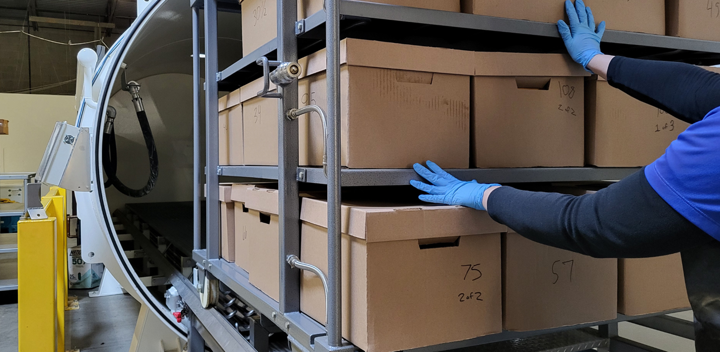 Document Recovery Methods: vacuum freeze-drying vs desiccant drying 