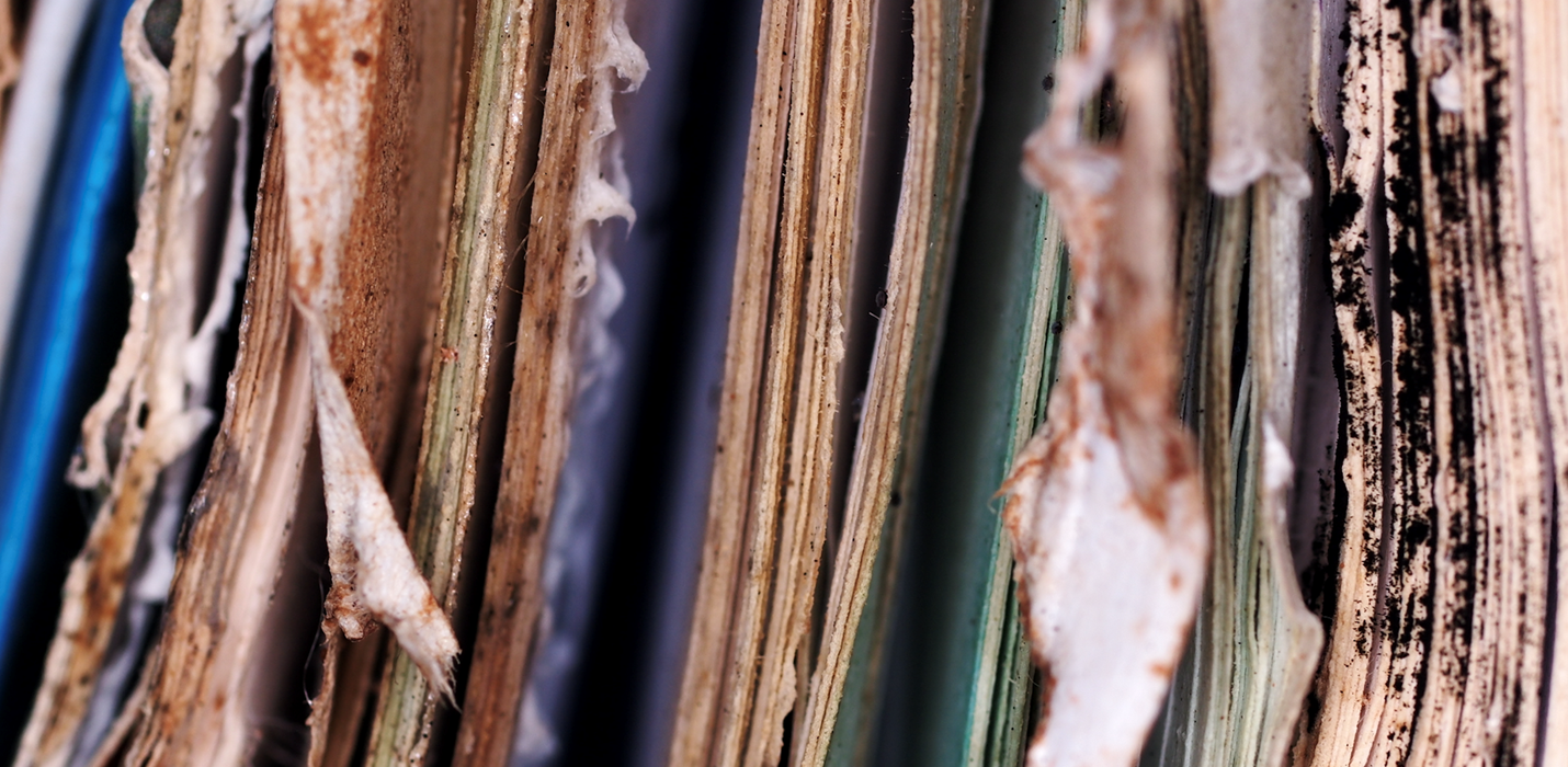 Restoring Books, Documents, & Photographs Damaged from a Hurricane or Water Damage