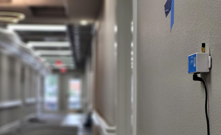 Remote monitoring expedites senior care center recovery from water damage   