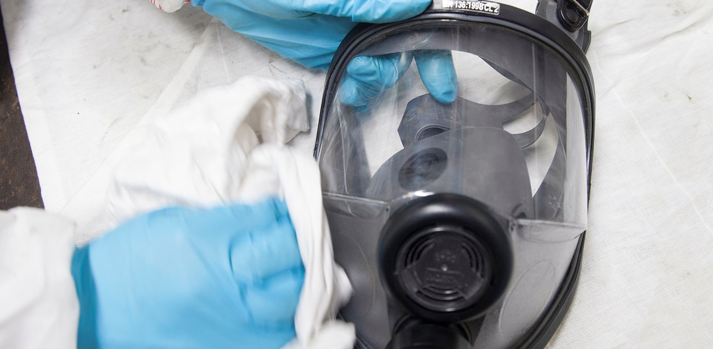 Polygon disinfect a pharmacy in the Netherlands