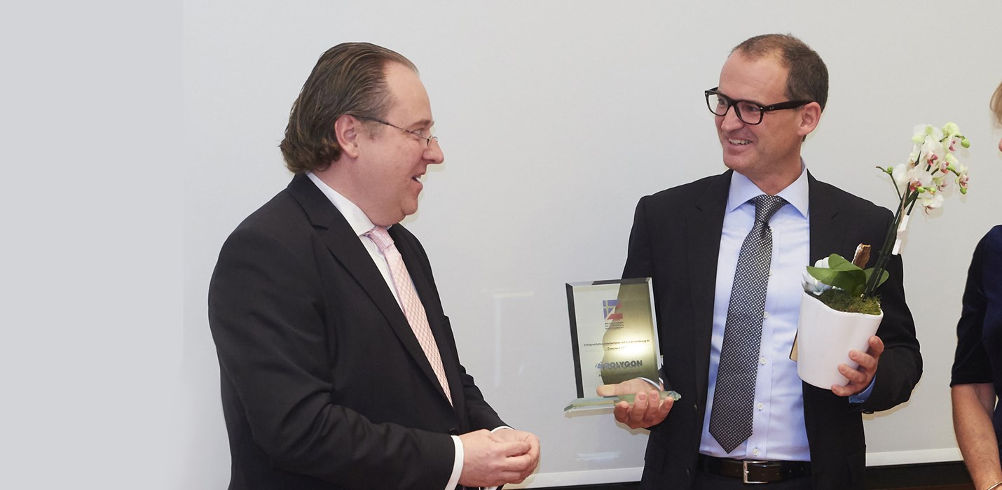 Swedish award to Polygon Austria