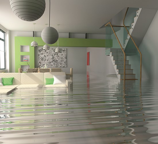 Wasserschaden. Wasserschäden können zahlreiche Ursachen haben, darunter Hochwasser, Starkregen, Stürme und Probleme durch gefrorene oder undichte Rohrleitungen. 