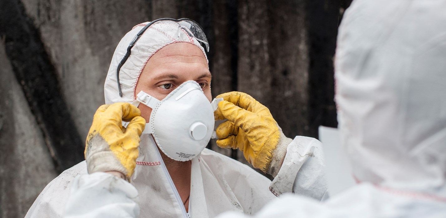 Polygon renset fly på en drøy time