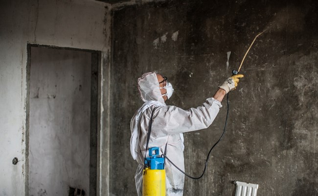 Polygon expert reinigt brandschade