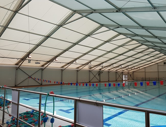 Polygon redt zwemclub en schoolzwemmen met klimaatcontrole