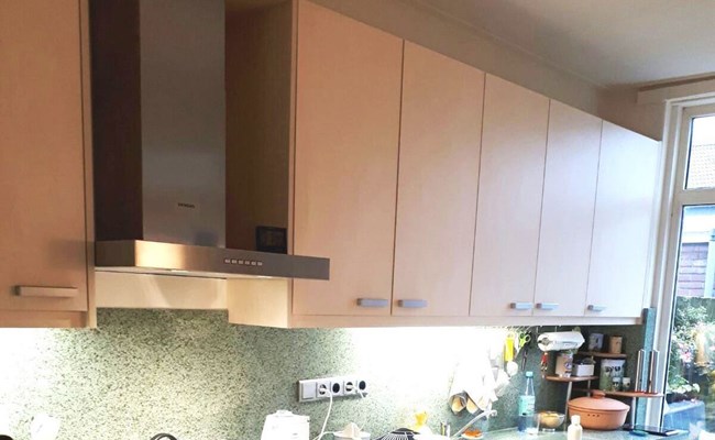 Schade na keukenbrand mw Nellis herstelt door Polygon