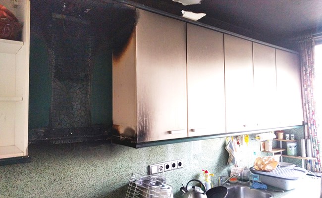 Keukenbrand mw Nellis herstelt door Polygon