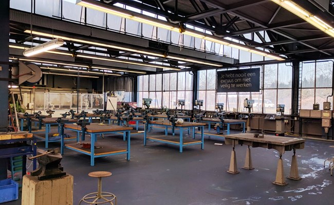 Polygon herstelde de brandschade in de Tata Steel Academy