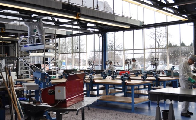 Polygon herstelde de brandschade bij de Tata Steel Academy