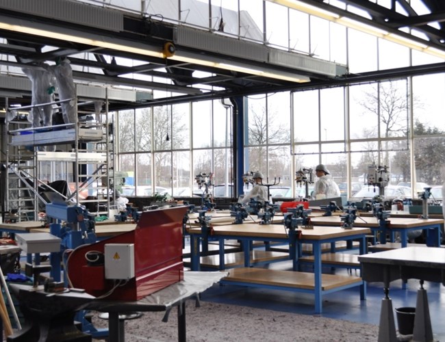 Polygon herstelde de brandschade bij de Tata Steel Academy