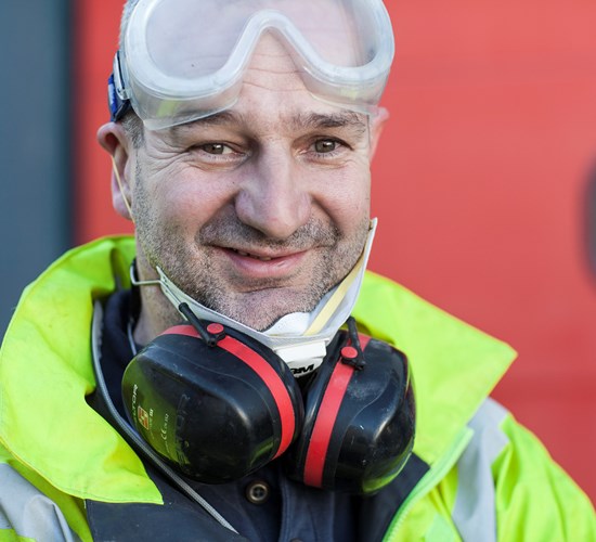 Polygon medewerker technische reconditionering