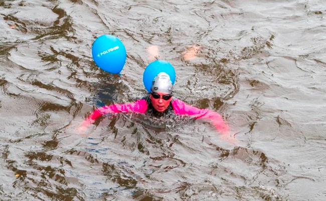 Polygon deelnemer Amsterdam City Swim