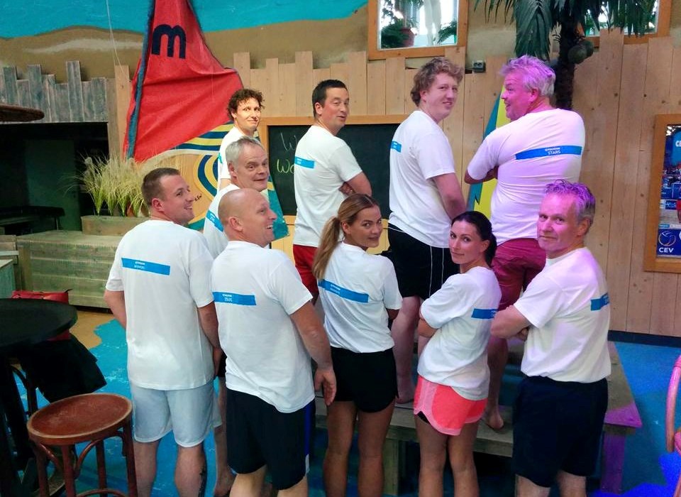 Polygon neemt deel aan het Crawford ALS Beach Volleybal Tournament