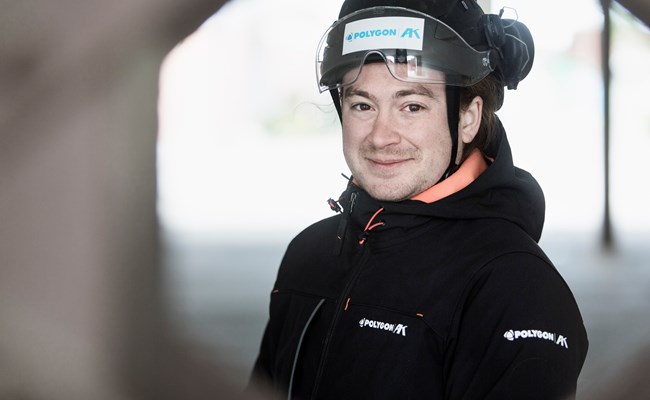 Polygon medewerkers staan voor u klaar