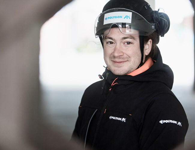 Polygon medewerkers staan voor u klaar