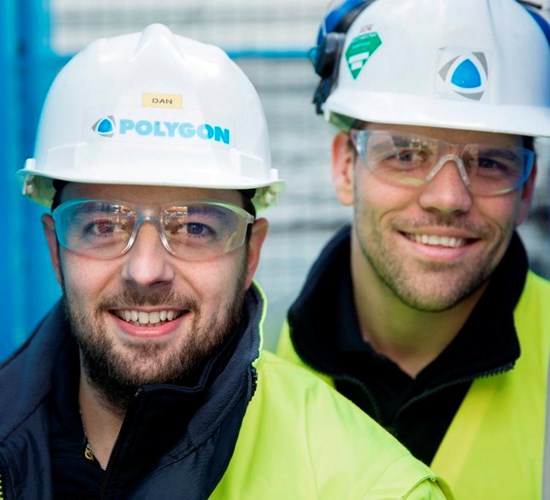 Technische medewerkers Polygon