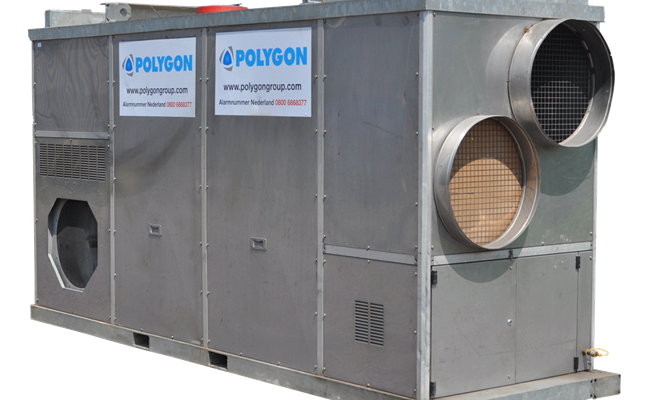 Polygon gasgestookte heater MOH 385RHP