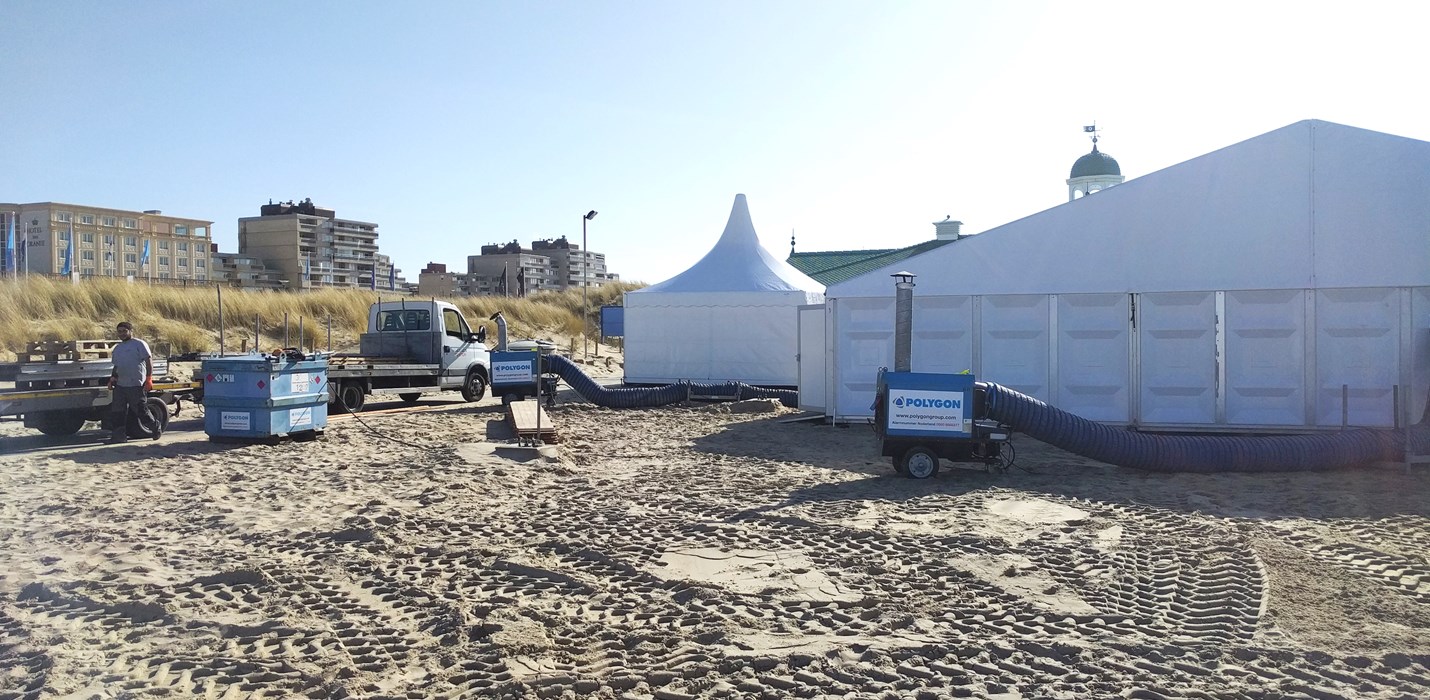 Klimaatcontrole tijdens uw evenement