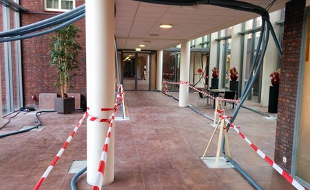 Waterschade door een constructiefout