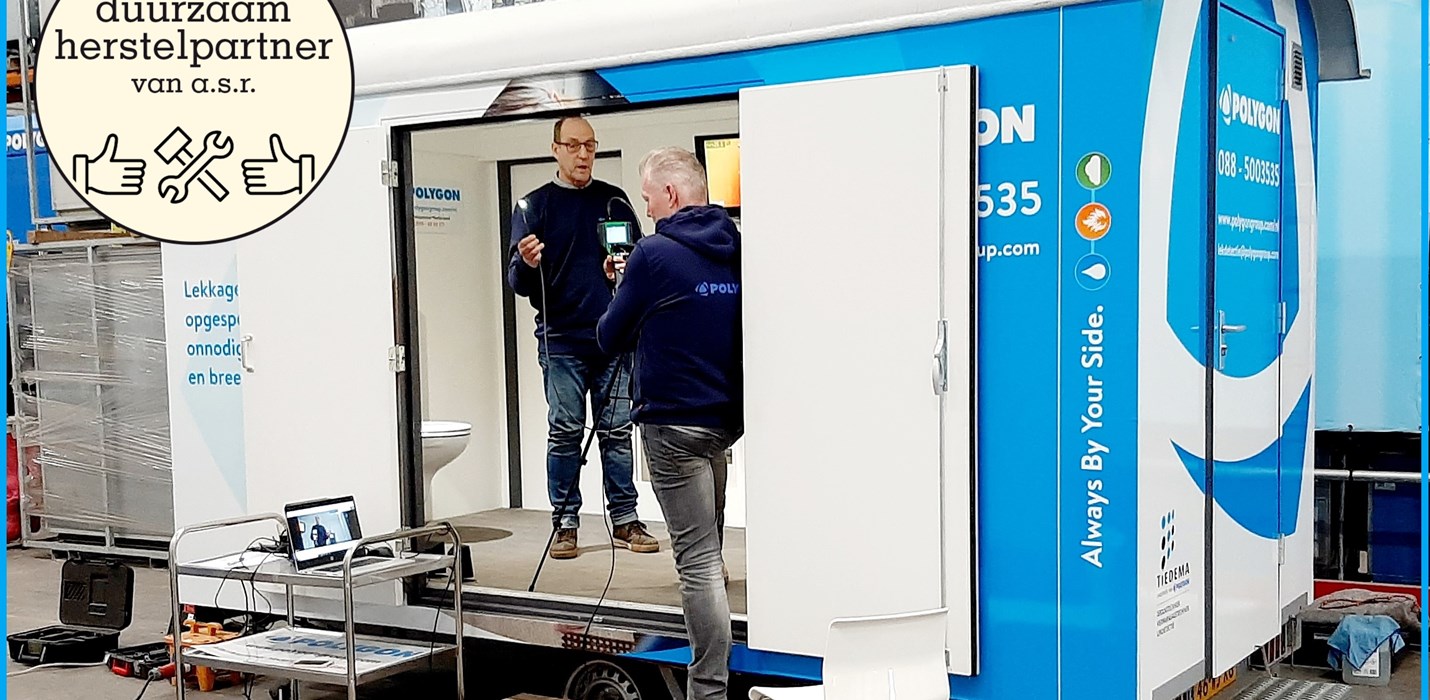 Polygon en a.s.r. organiseren online kennissessie Lekdetectietechniek voor schadebehandelaren