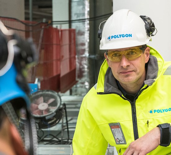 Polygonin olosuhdehallinta -palvelu merkitsee asiakkaalle nopeutta, laatua ja säästöä.