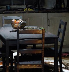 Inventarsanierung nach Brandschaden