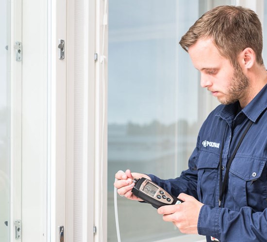 Sisäilmapalvelut Polygonilta.