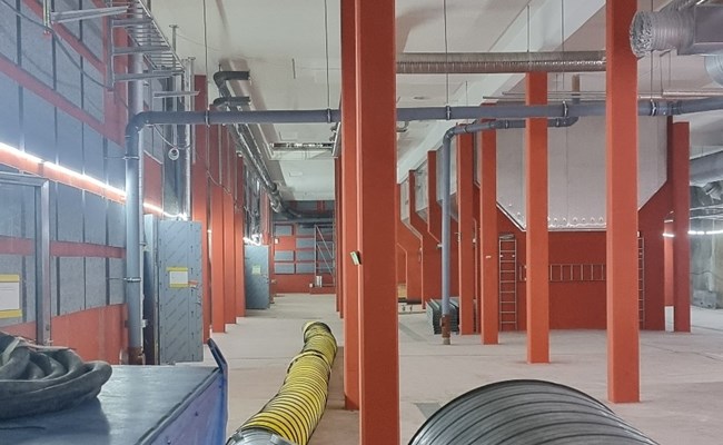 Polygon klimathåller bergstunnlar