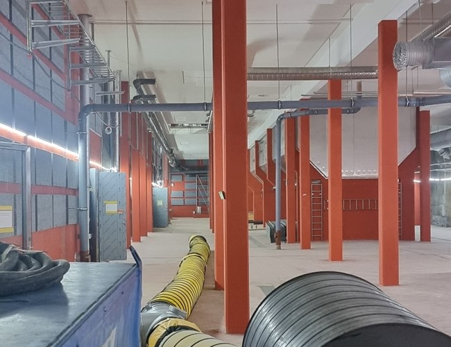 Polygon klimathåller bergstunnlar