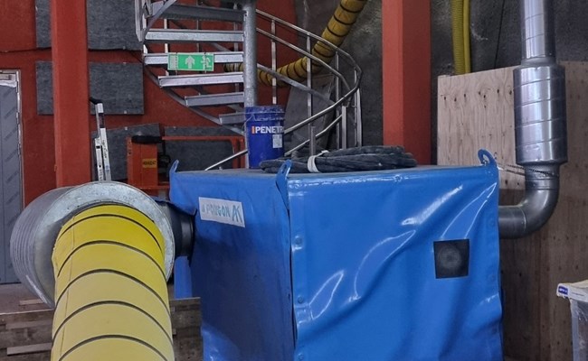 Polygon klimathåller bergstunnlar