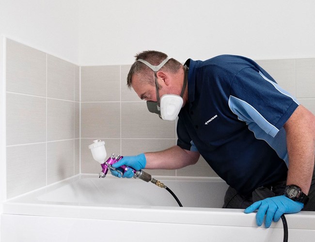 badkar repareras med PSR