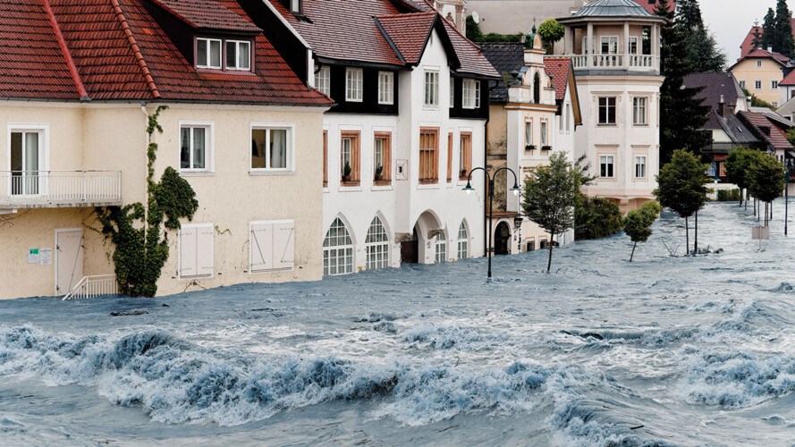 Intensivt regn ger 400 skadeärenden