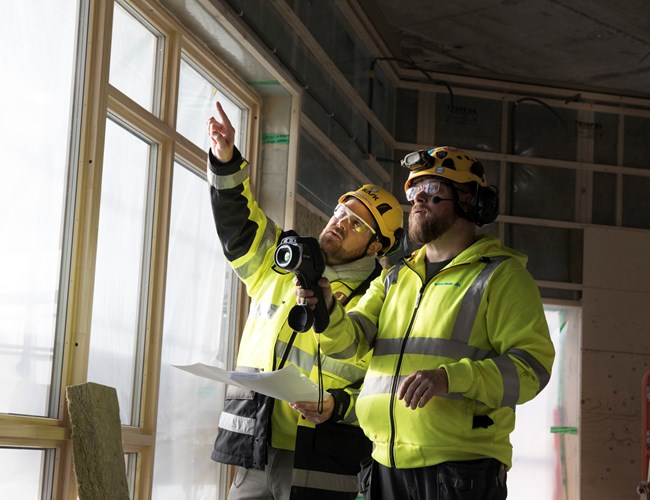 Täthetsprovning av byggnader, Polygon AK-konsult