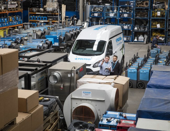 Avfuktning och torkning Polygon Group